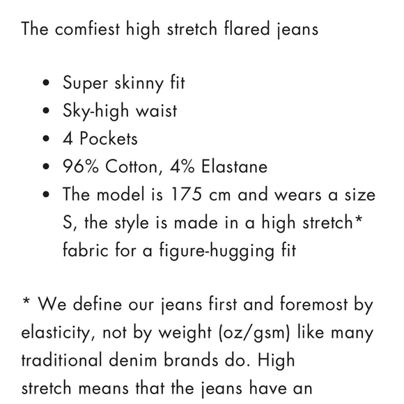 Dr Denim Moxy Flair - size small, black - Picture 2 of 4